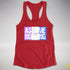 Assume Nothing Drag Pride Flag Racerback Tank - Red